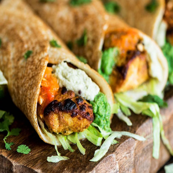Kyaphe Edinburgh Chicken Tikka Wrap